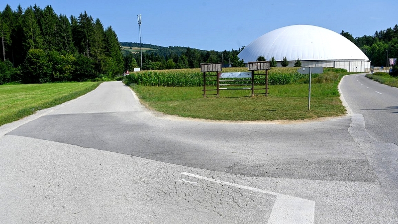 Obstoječe križišče v Češči vasi