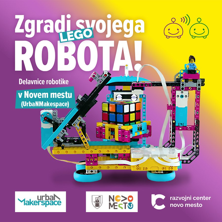 plakat lego robot