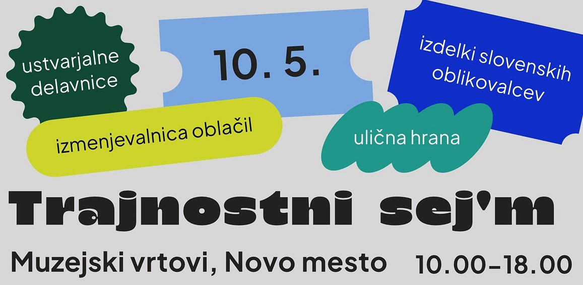 Grafika za dogodek Trajnostni sejem