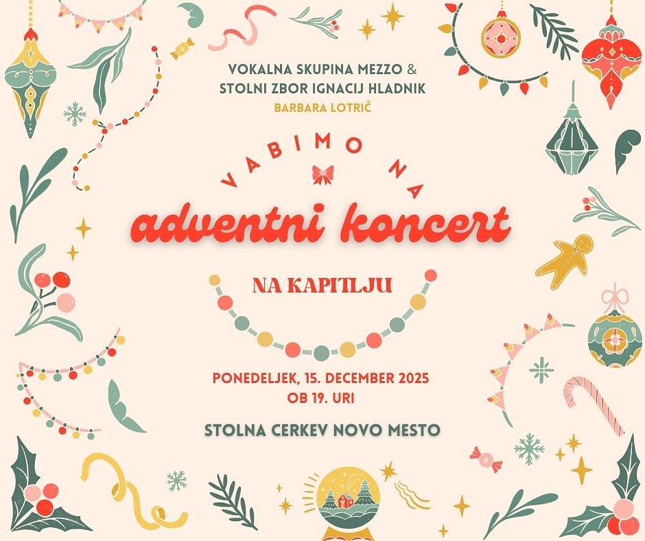 Plakat Adventni koncert