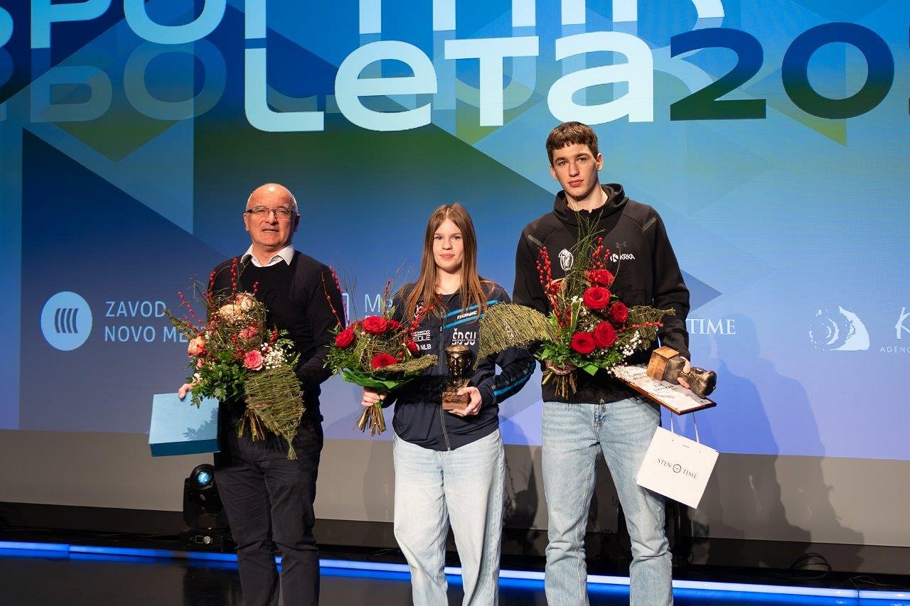 Športni kolektiv, športnica in športnik leta 2025 - foto Kristijan Bišof