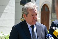 Delovni obisk, sprejem ministra dr. Igorja Papiča