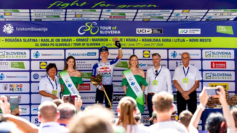 Dirka po Sloveniji 2026 Novo mesto znova gostilo veličastni zaključek dirke Po Sloveniji