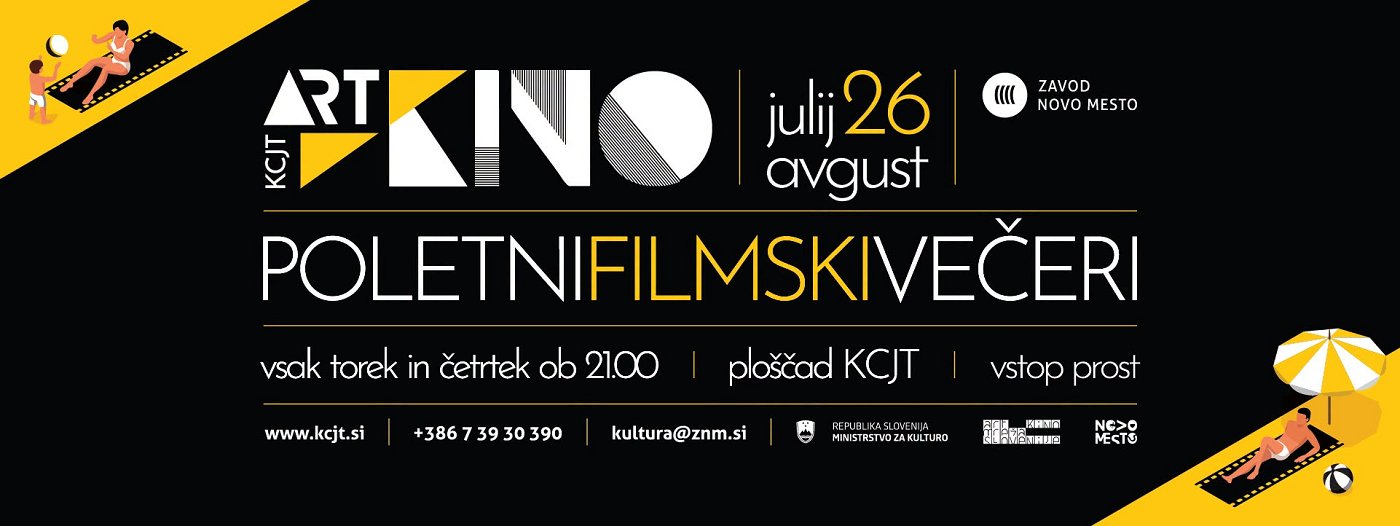 banner za poletne filmske večere