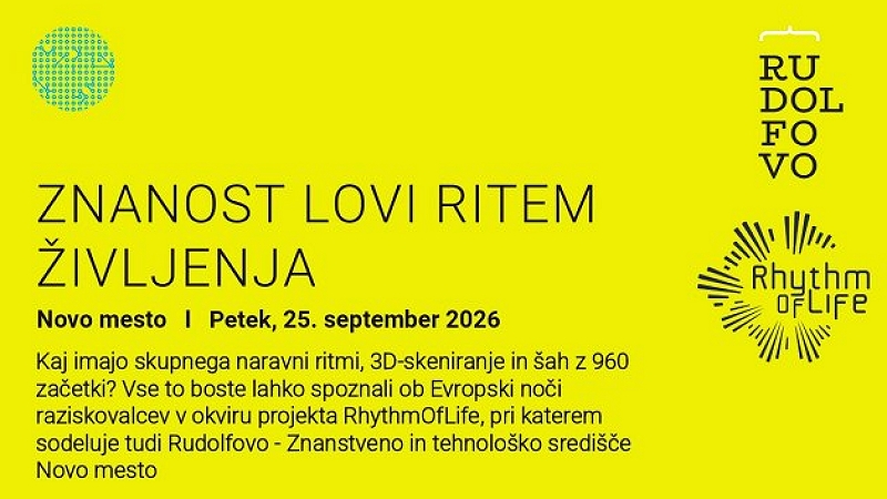 Vabilo in program dogodka. 