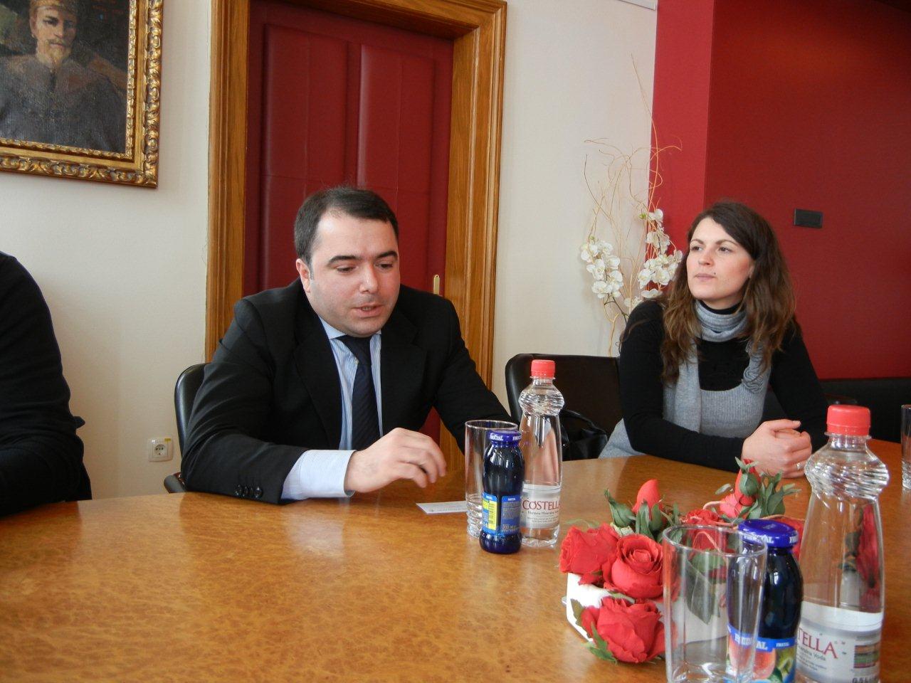 Predstavnik Gruzije na obisku v Novem mestu